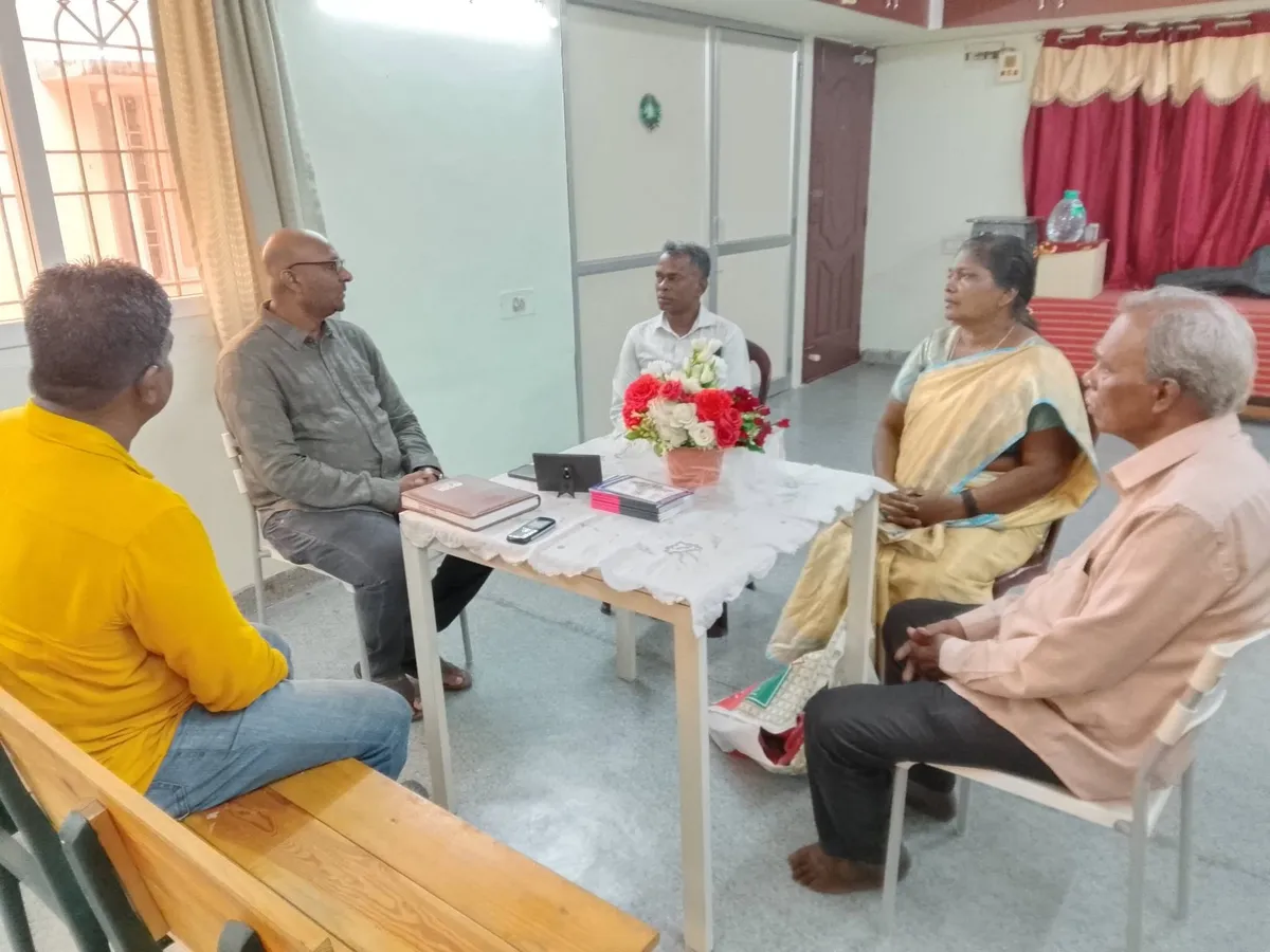 Leadership training programme with partner churches