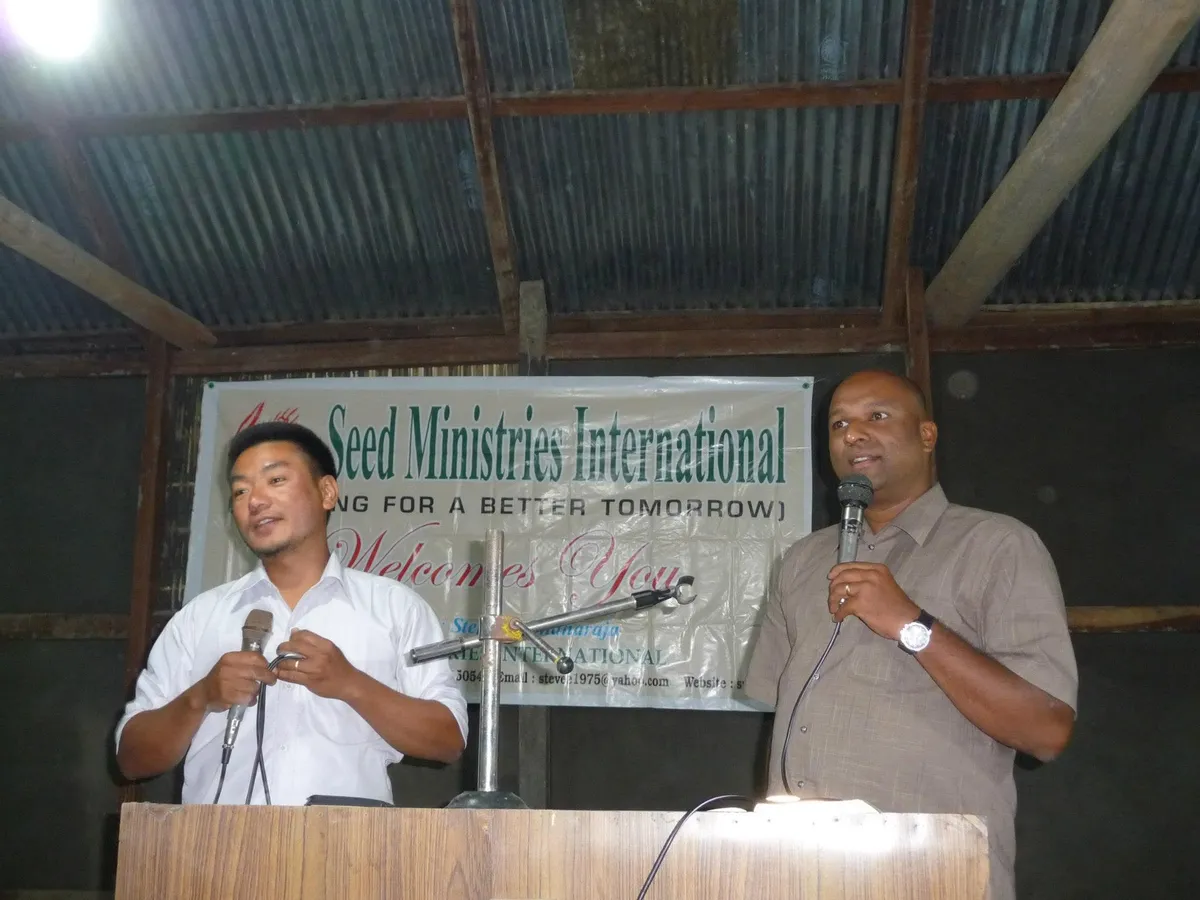 Karisanai outreach providing rations to families in need